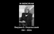 Preminula novinarka TV Most Mirjana Nedeljković Preminula novinarka TV Most Mirjana Nedeljković